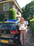Anne van Gelderen 1x geslaagd 8-5-2018
